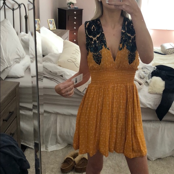 Free People Yellow Dress! - Picture 2 of 2